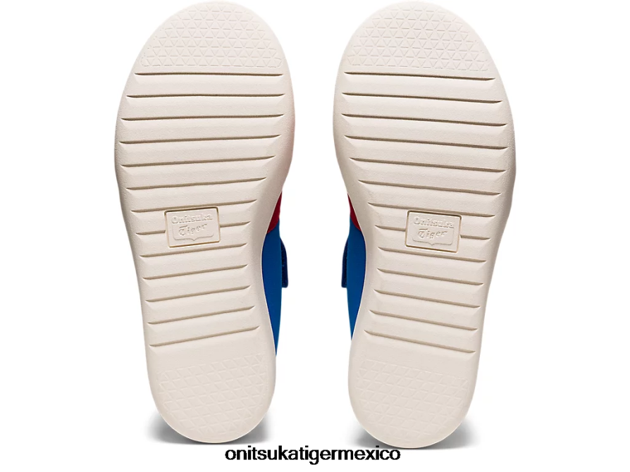 Onitsuka Tiger zapatos 4P8D6N642 rojo clásico/azul directorio niños sandalia méxico 66