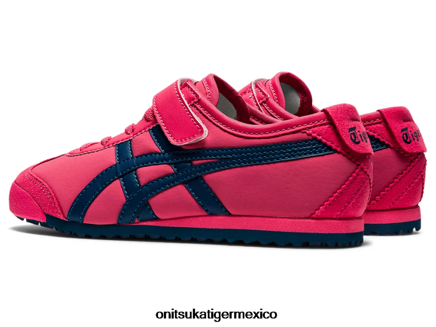 Onitsuka Tiger zapatos 4P8D6N647 camafeo rosa/azul mako niños México 66