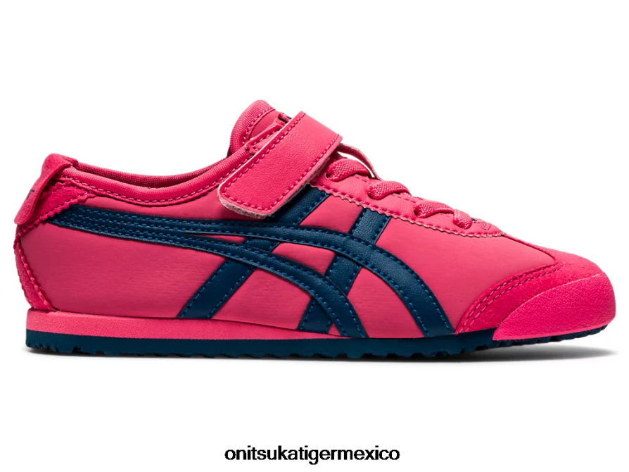 Onitsuka Tiger zapatos 4P8D6N647 camafeo rosa/azul mako niños México 66
