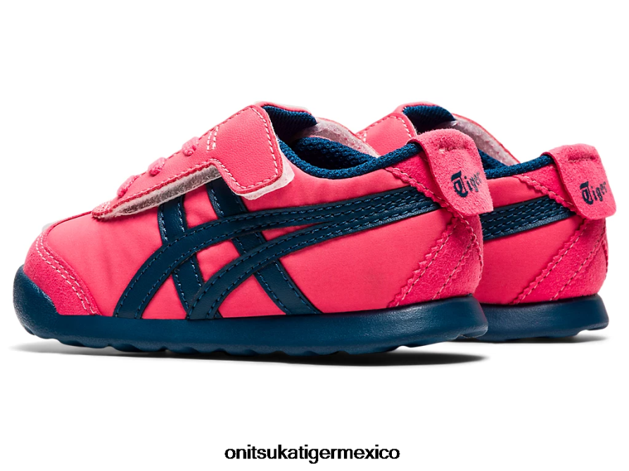 Onitsuka Tiger zapatos 4P8D6N648 camafeo rosa/azul mako niños México 66