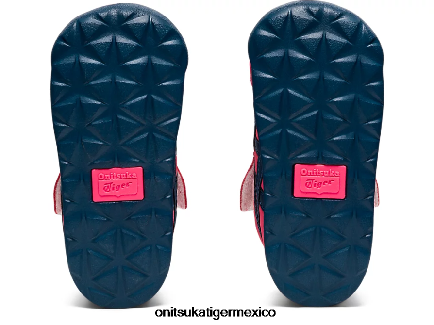 Onitsuka Tiger zapatos 4P8D6N648 camafeo rosa/azul mako niños México 66