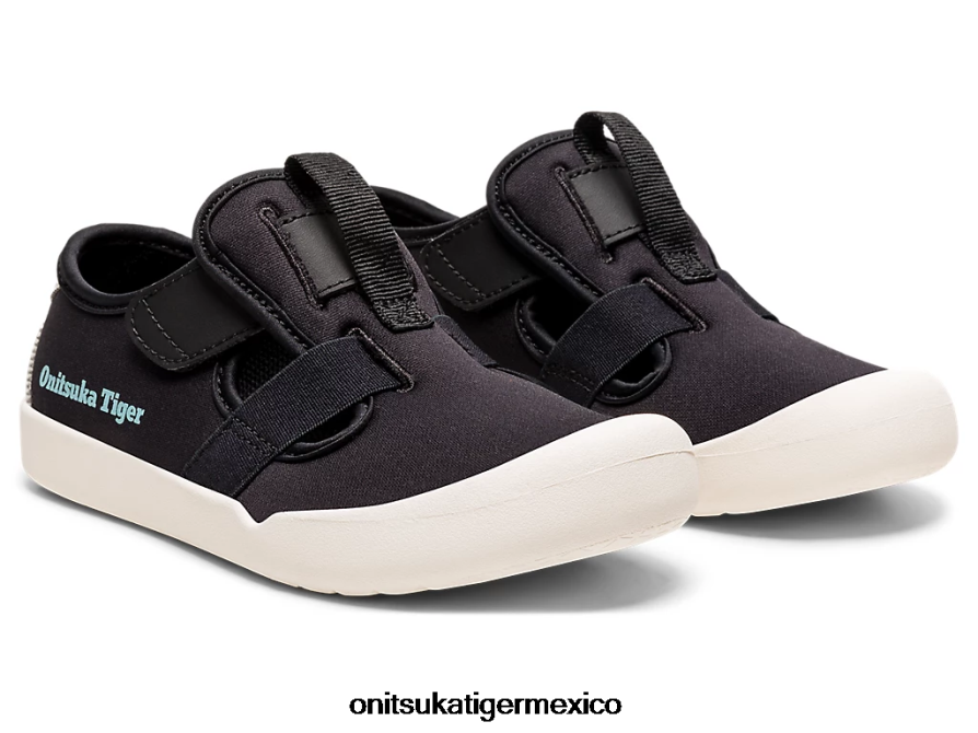 Onitsuka Tiger zapatos 4P8D6N649 negro niños sandalia méxico 66