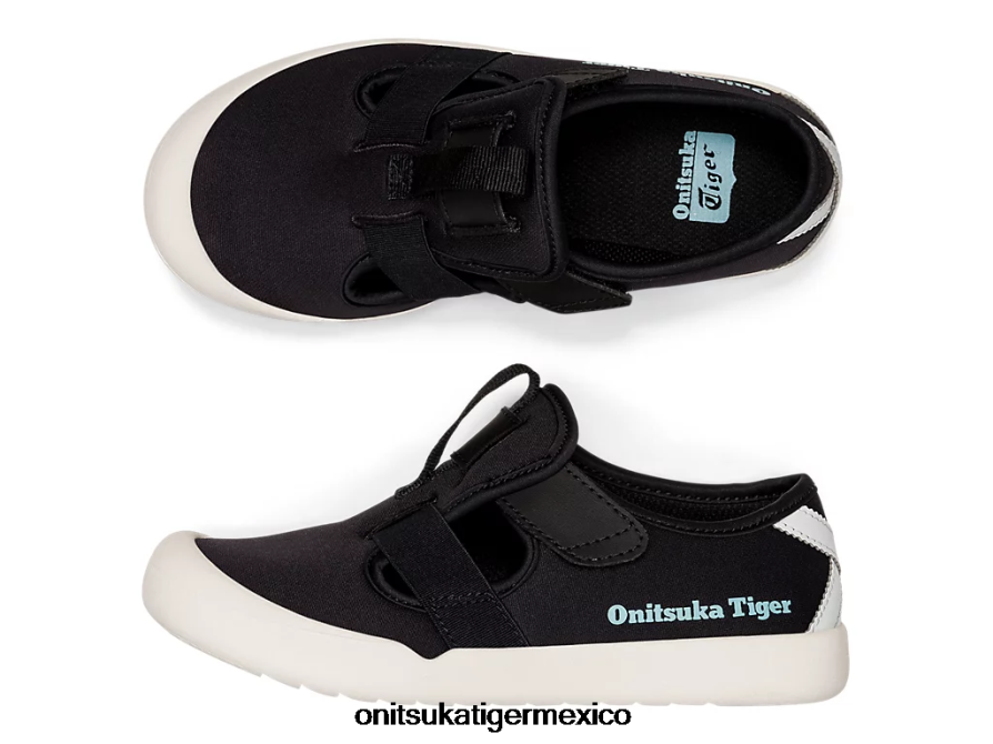 Onitsuka Tiger zapatos 4P8D6N649 negro niños sandalia méxico 66