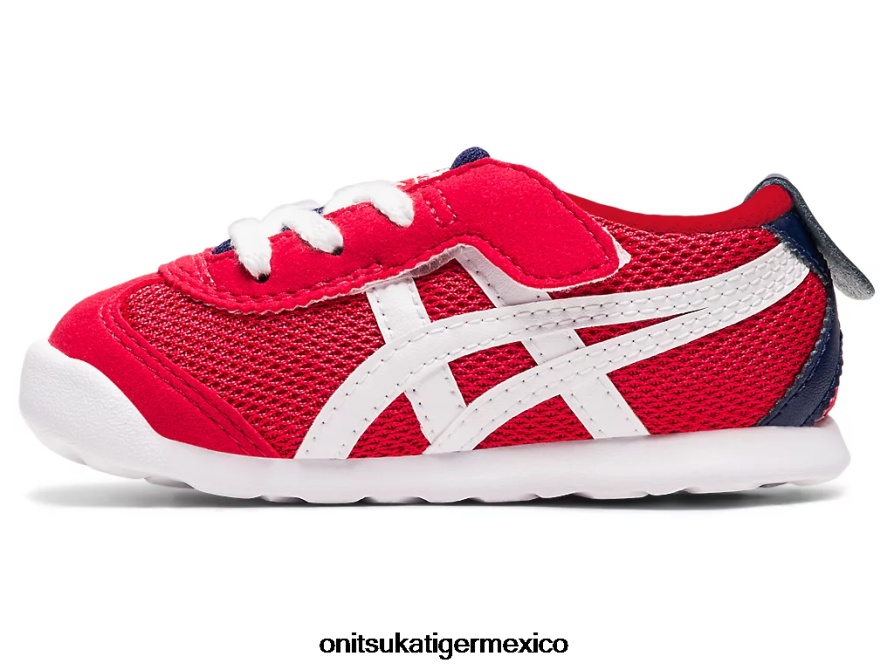 Onitsuka Tiger zapatos 4P8D6N650 clásico rojo/blanco niños México 66