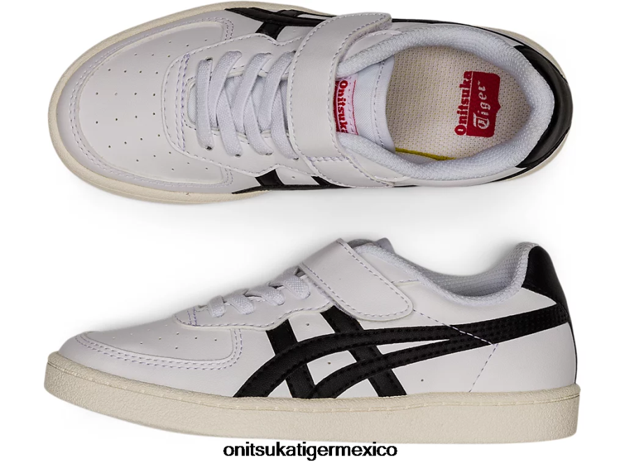 Onitsuka Tiger zapatos 4P8D6N653 blanco negro niños gsm