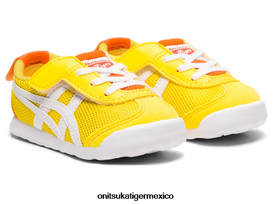 Onitsuka Tiger zapatos 4P8D6N654 amarillo vibrante/blanco niños México 66
