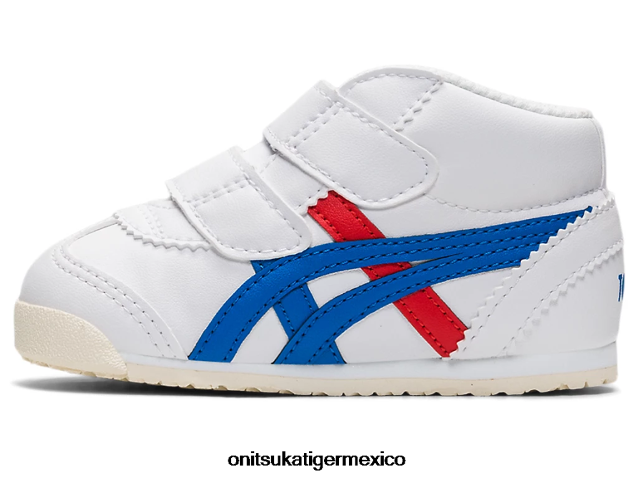 Onitsuka Tiger zapatos 4P8D6N658 blanco/azul directorio niños mexico mid-runner ts