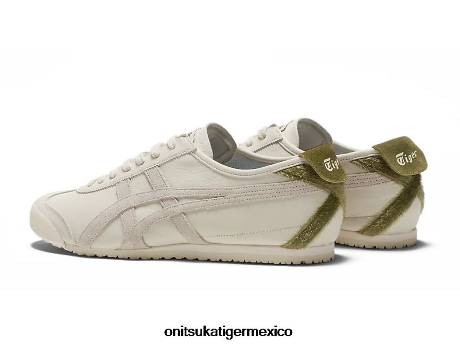Onitsuka Tiger zapatos 4P8D6N66 crema/verde bronce unisexo México 66