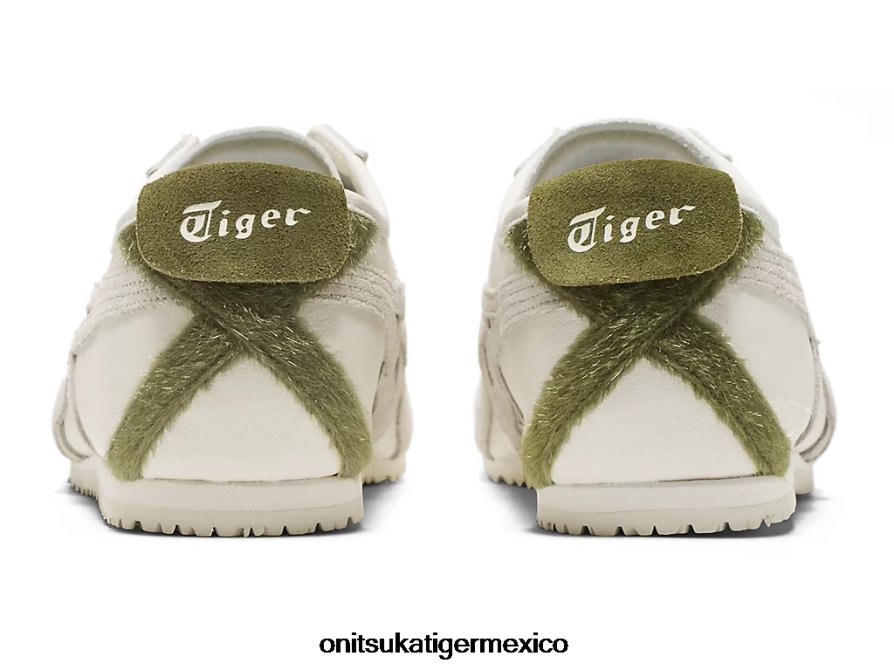 Onitsuka Tiger zapatos 4P8D6N66 crema/verde bronce unisexo México 66