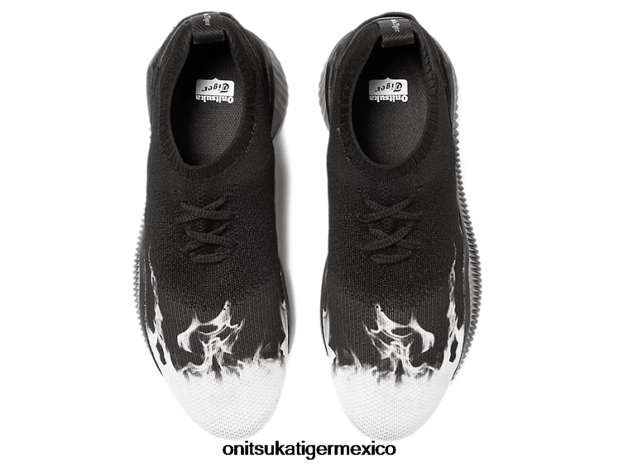 Onitsuka Tiger zapatos 4P8D6N68 blanco negro unisexo tejido acromount