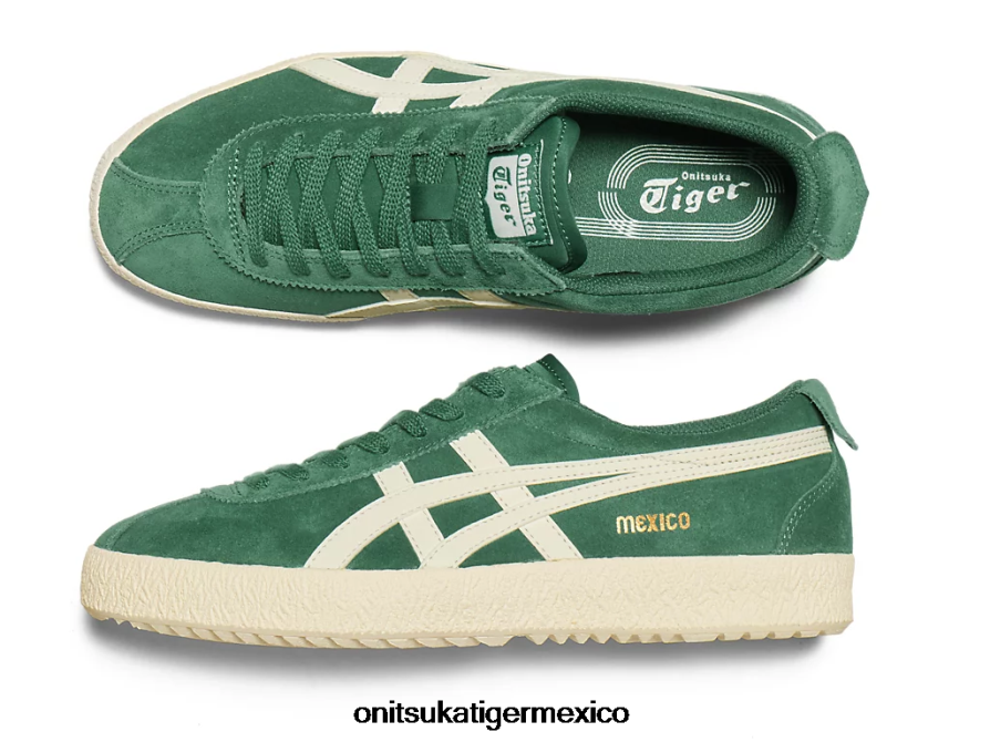 Onitsuka Tiger zapatos 4P8D6N73 verde pino/crema unisexo delegación de méxico