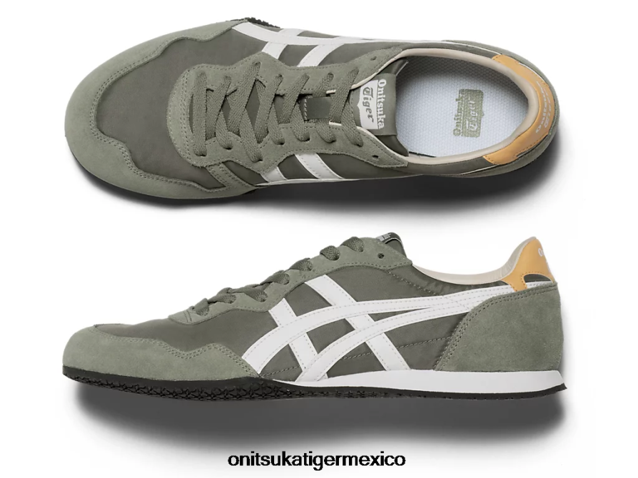 Onitsuka Tiger zapatos 4P8D6N76 oliva quemado/blanco unisexo serrano