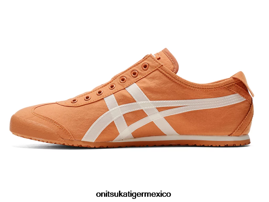 Onitsuka Tiger zapatos 4P8D6N8 naranja óxido/crema unisexo México 66 sin cordones
