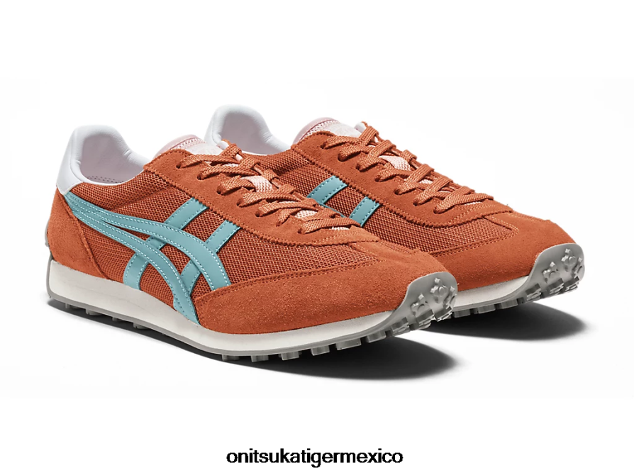 Onitsuka Tiger zapatos 4P8D6N81 naranja picante/turquesa polvoriento unisexo edición 78