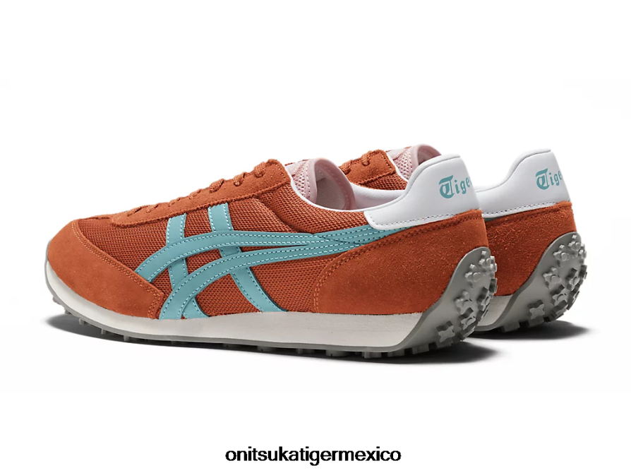 Onitsuka Tiger zapatos 4P8D6N81 naranja picante/turquesa polvoriento unisexo edición 78