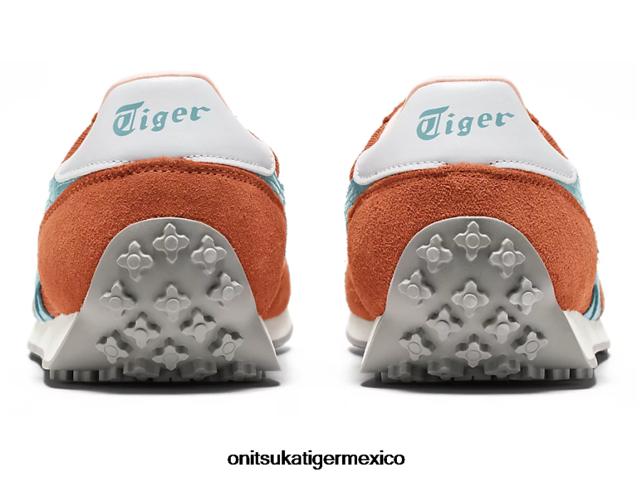 Onitsuka Tiger zapatos 4P8D6N81 naranja picante/turquesa polvoriento unisexo edición 78