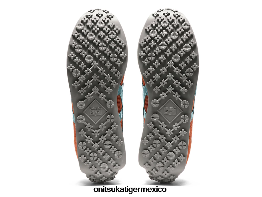 Onitsuka Tiger zapatos 4P8D6N81 naranja picante/turquesa polvoriento unisexo edición 78