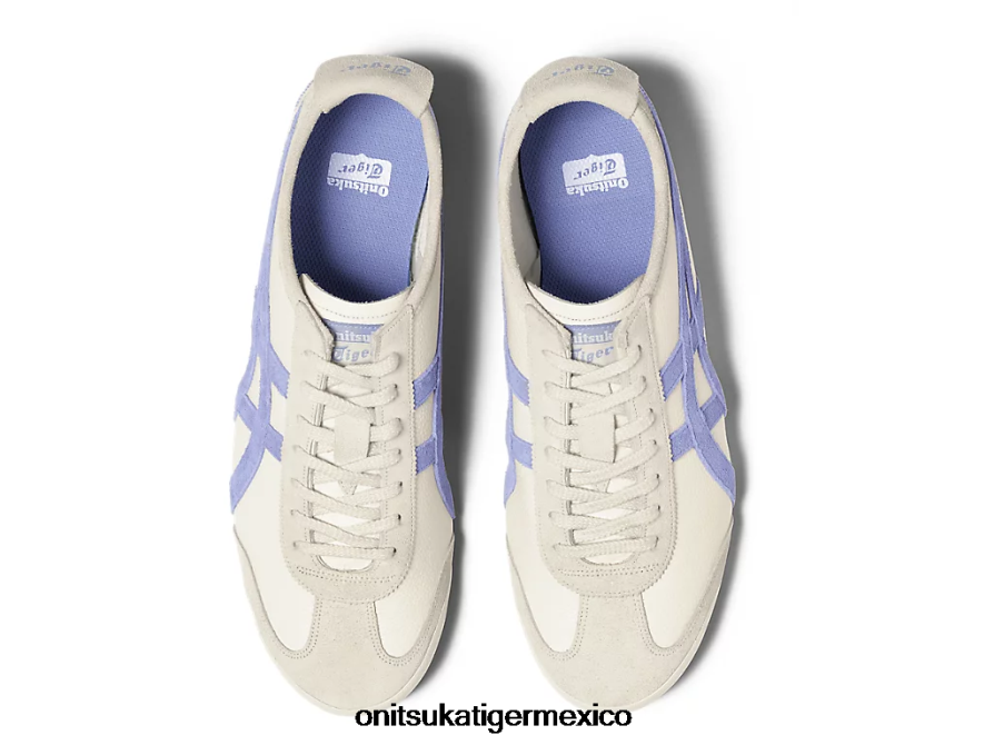 Onitsuka Tiger zapatos 4P8D6N82 tormenta crema/violeta unisexo méxico 66 vin
