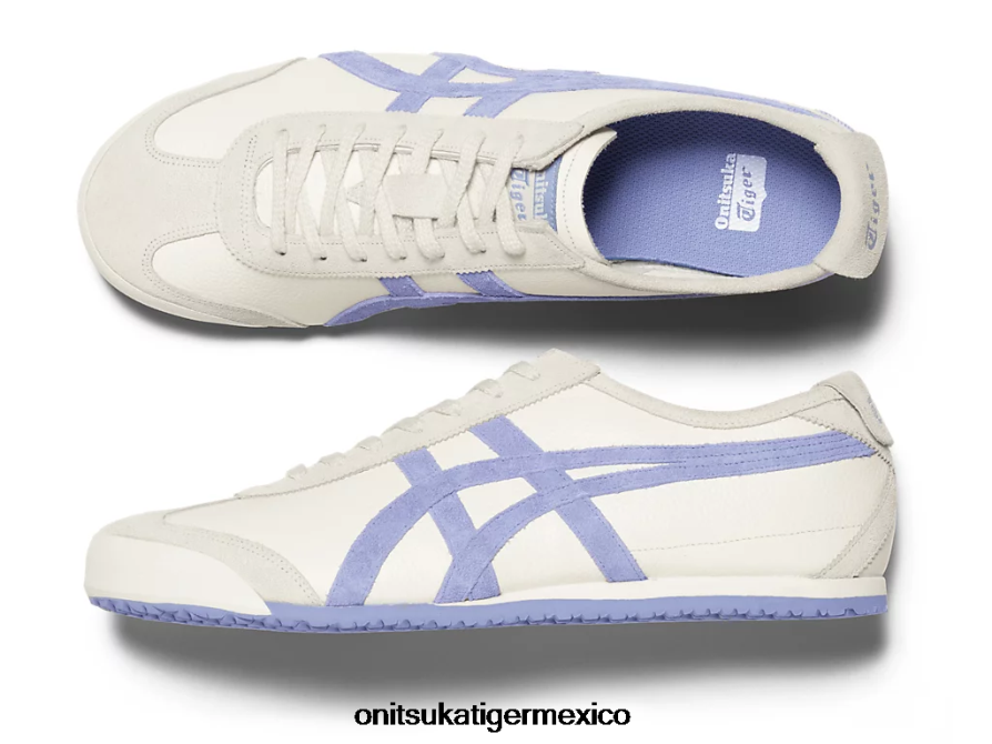 Onitsuka Tiger zapatos 4P8D6N82 tormenta crema/violeta unisexo méxico 66 vin