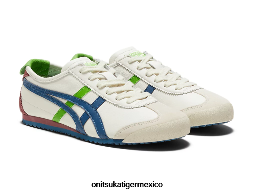 Onitsuka Tiger zapatos 4P8D6N85 crema/azul mako unisexo México 66