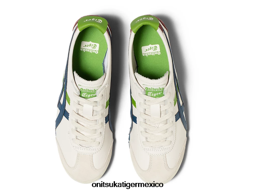 Onitsuka Tiger zapatos 4P8D6N85 crema/azul mako unisexo México 66