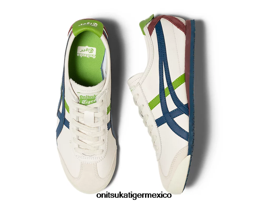 Onitsuka Tiger zapatos 4P8D6N85 crema/azul mako unisexo México 66