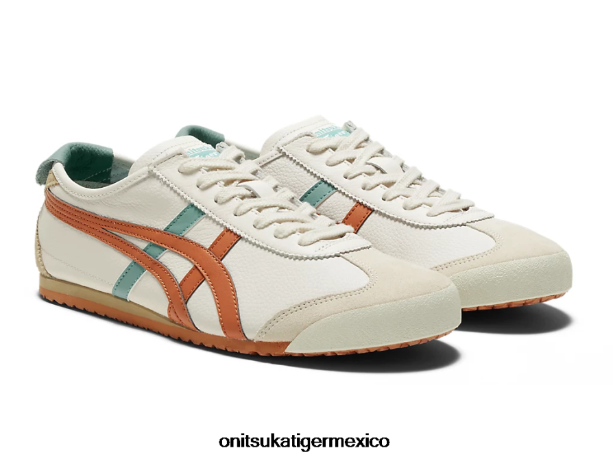 Onitsuka Tiger zapatos 4P8D6N86 crema/naranja picante unisexo México 66