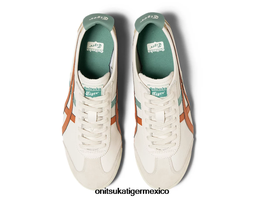Onitsuka Tiger zapatos 4P8D6N86 crema/naranja picante unisexo México 66