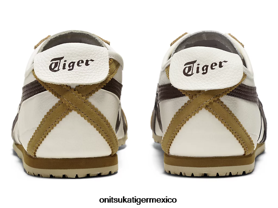 Onitsuka Tiger zapatos 4P8D6N88 crema/marrón regaliz unisexo México 66