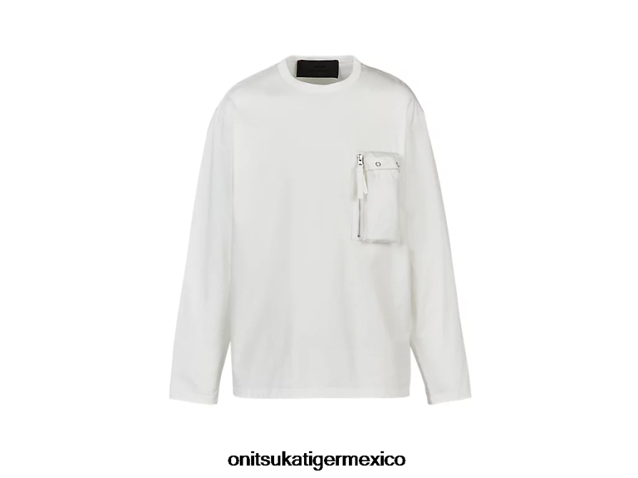 Onitsuka Tiger ropa 4P8D6N381 blanco hombres es camiseta