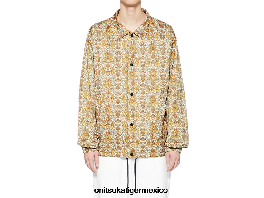 Onitsuka Tiger ropa 4P8D6N406 blanquecino hombres p chaqueta de entrenador