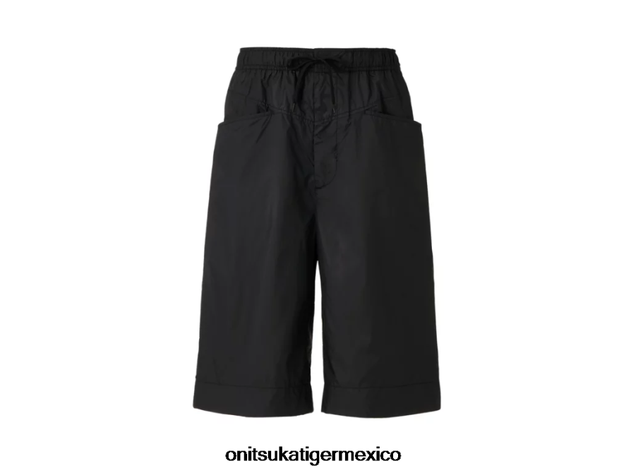 Onitsuka Tiger ropa 4P8D6N463 negro hombres pantalones cortos