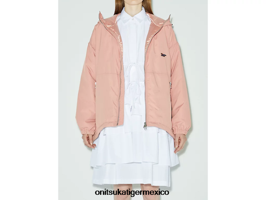 Onitsuka Tiger ropa 4P8D6N606 durazno mujer cazadora holgada