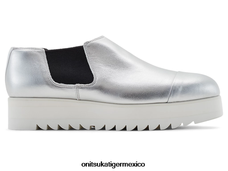 Onitsuka Tiger zapatos 4P8D6N558 plata mujer bota lateral gore lo