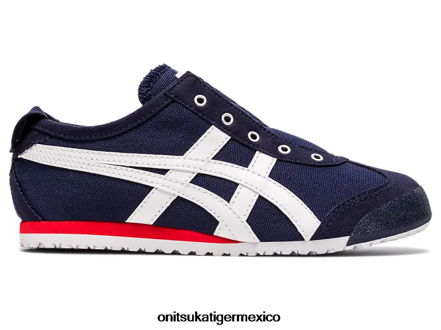 Onitsuka Tiger zapatos 4P8D6N635 chaquetón/blanco niños México 66 sin cordones