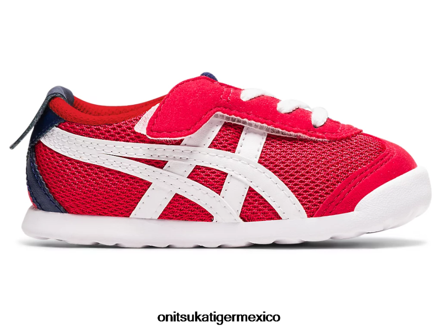 Onitsuka Tiger zapatos 4P8D6N650 clásico rojo/blanco niños México 66