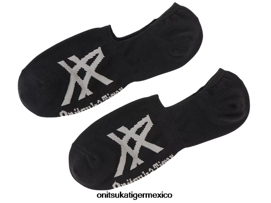 Onitsuka Tiger accesorios 4P8D6N484 negro/gris jaspeado unisexo calcetines invisibles