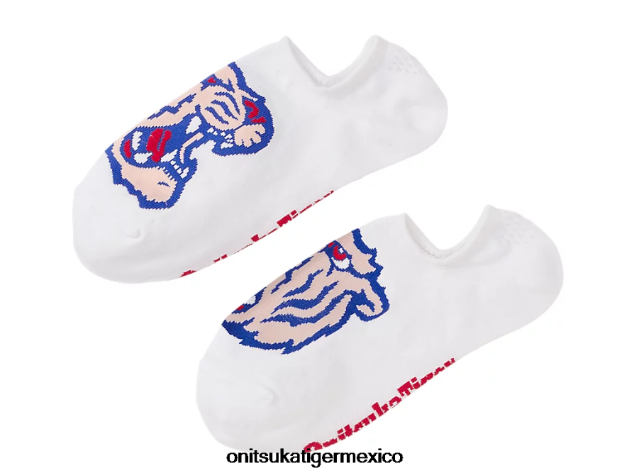 Onitsuka Tiger accesorios 4P8D6N489 blanco unisexo calcetines invisibles