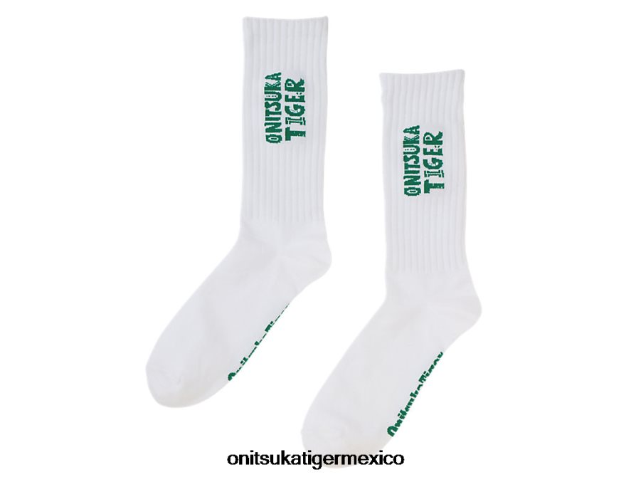 Onitsuka Tiger accesorios 4P8D6N511 blanco verde unisexo medias medias