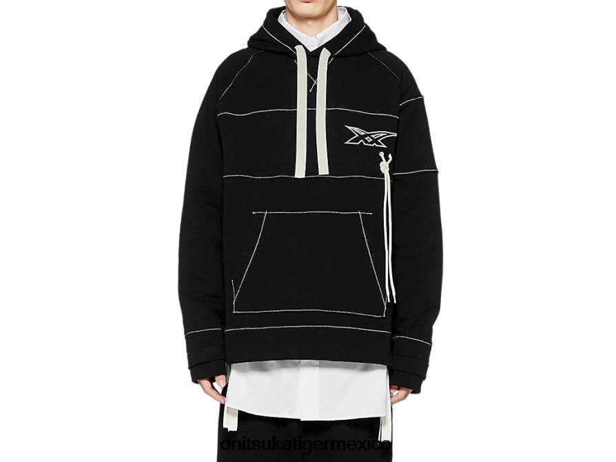 Onitsuka Tiger ropa 4P8D6N397 negro unisexo sudadera