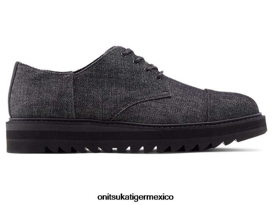 Onitsuka Tiger zapatos 4P8D6N219 negro unisexo derby