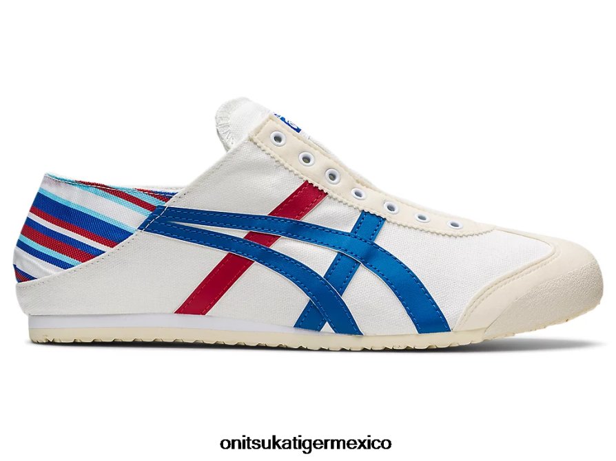 Onitsuka Tiger zapatos 4P8D6N341 blanco/azul clásico unisexo méxico 66 paraty