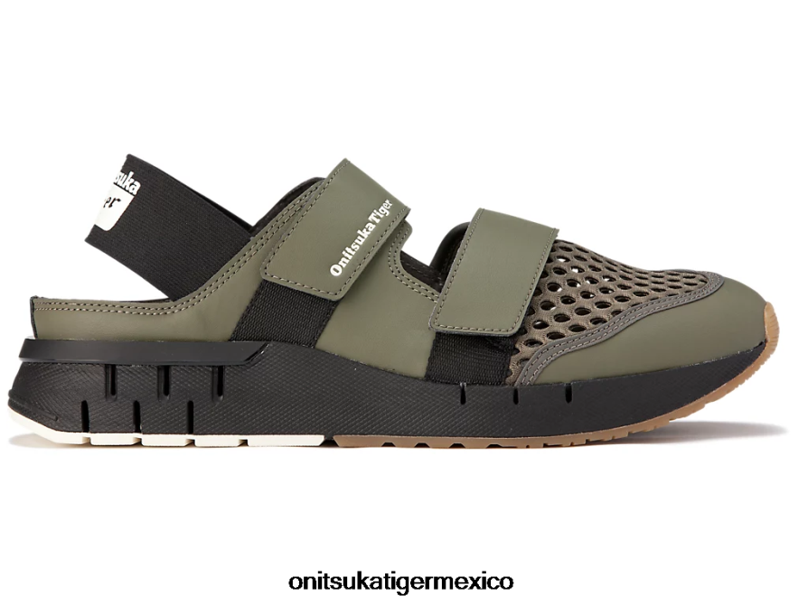 Onitsuka Tiger zapatos 4P8D6N100 manto verde unisexo sandalia rebilac