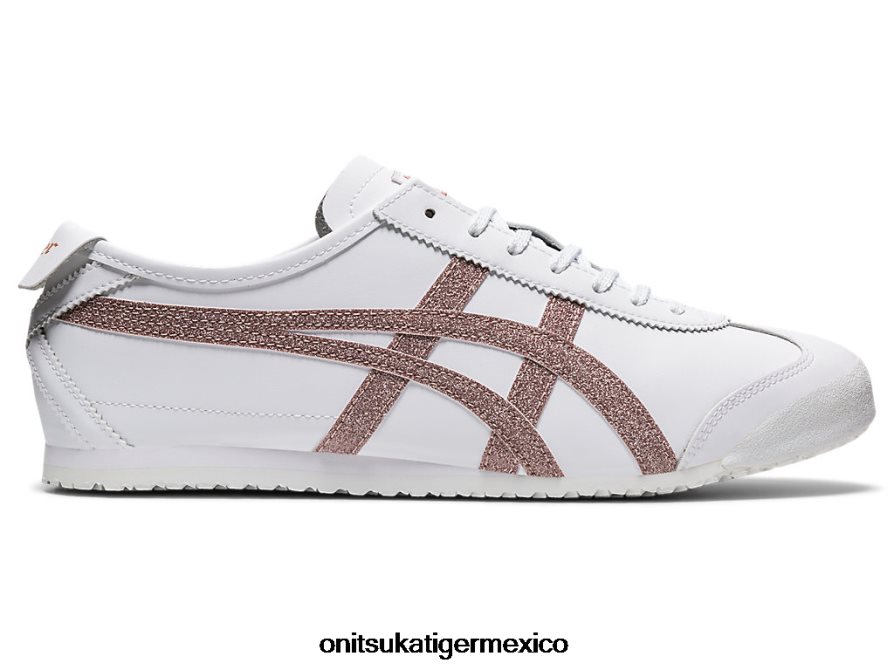 Onitsuka Tiger zapatos 4P8D6N165 blanco/oro rosa unisexo México 66