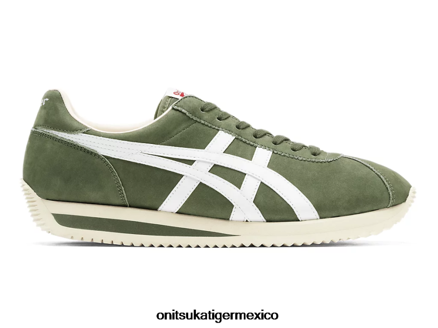 Onitsuka Tiger zapatos 4P8D6N173 verde bronce/blanco unisexo moal 77 nm