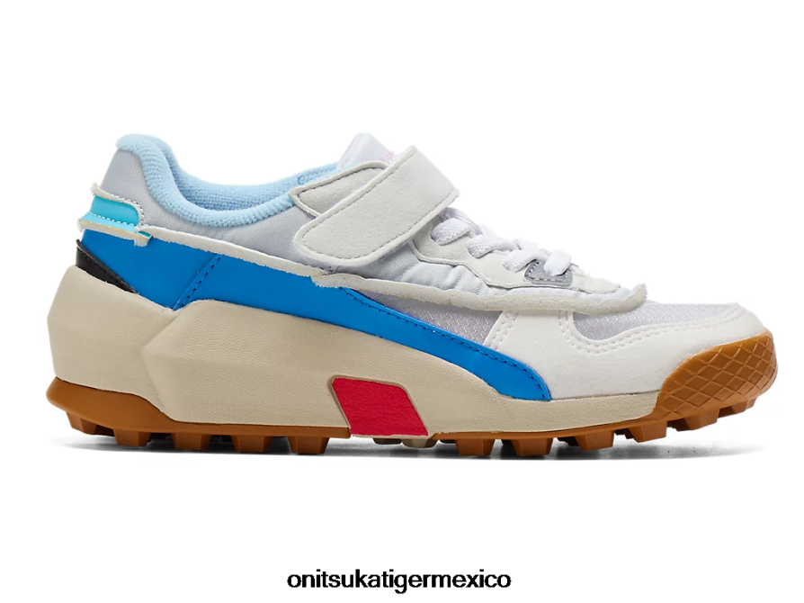 Onitsuka Tiger zapatos 4P8D6N627 blanco niños corredor de mezcla ps